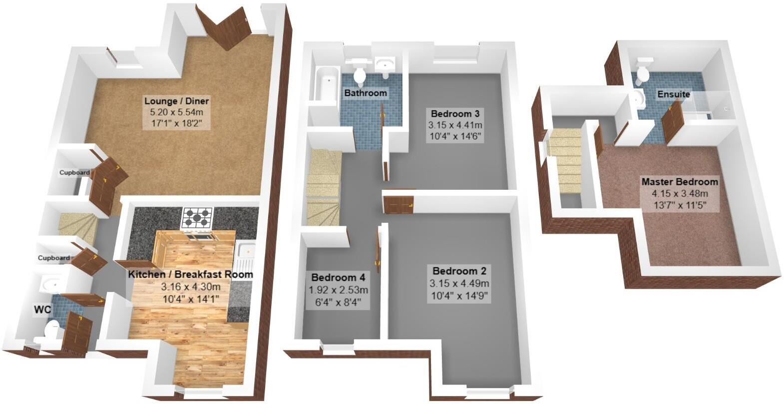Cleeve Mews, Downend, Bristol, BS16 6EU floorplan