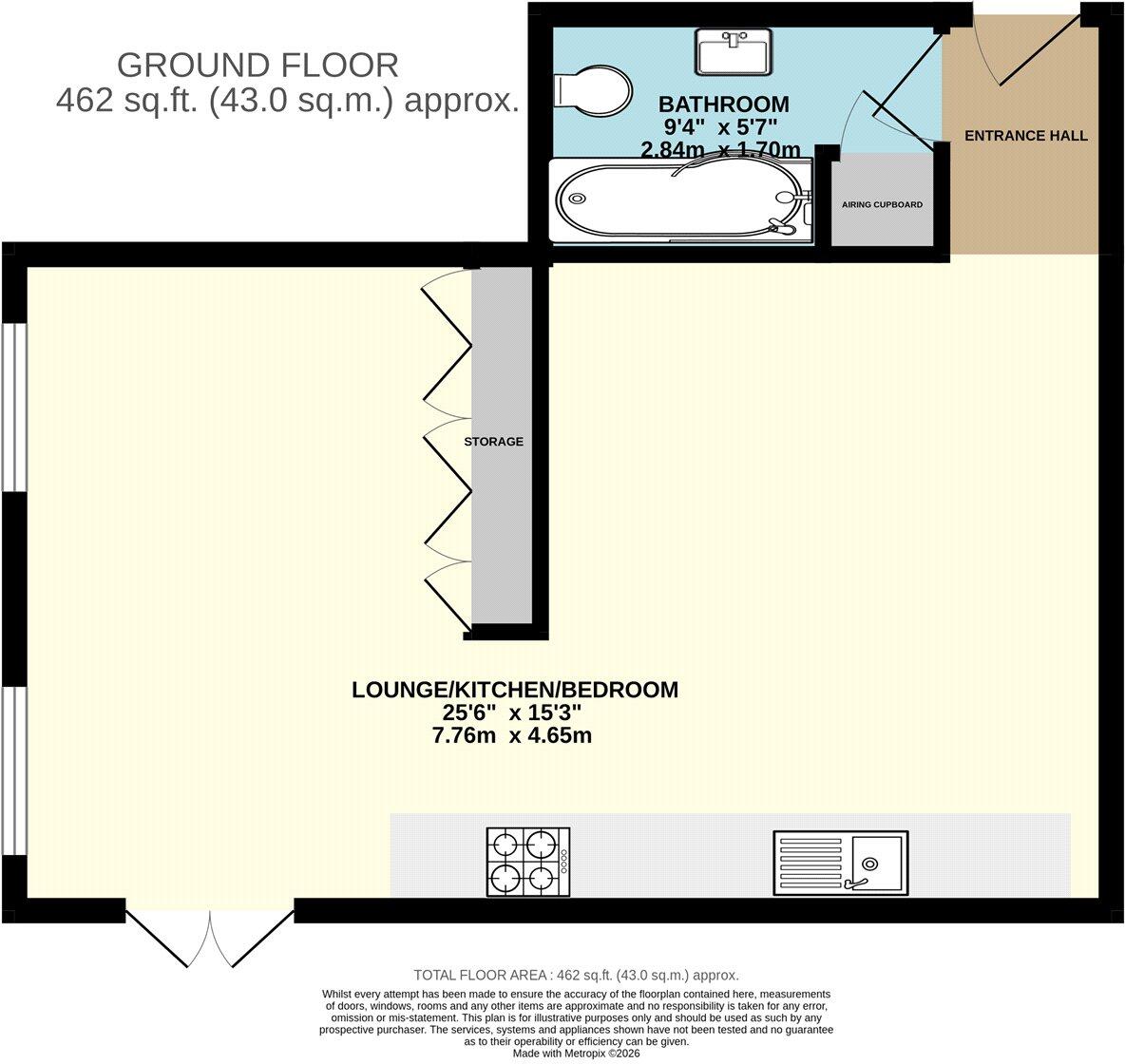 Mill Park Gardens, Mildenhall, Bury St. Edmunds, Suffolk, IP28 floorplan