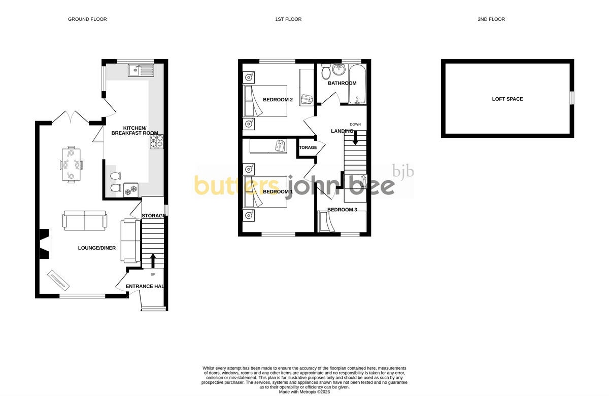 Dorset Close, Bucknall, ST2 9AA floorplan
