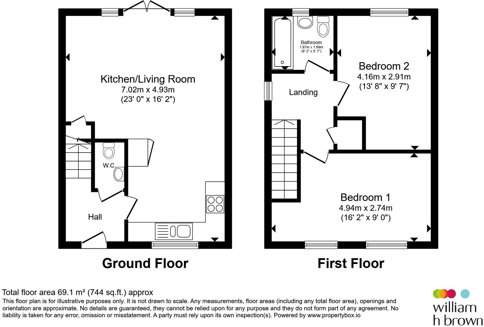 Belper Grove, Harworth, Doncaster floorplan