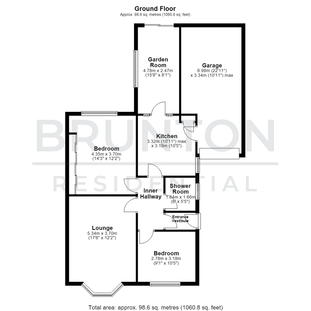 The Fairway, Newcastle Upon Tyne, NE3 floorplan