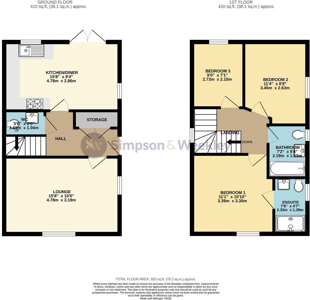 Romeo Way, Wellingborough floorplan