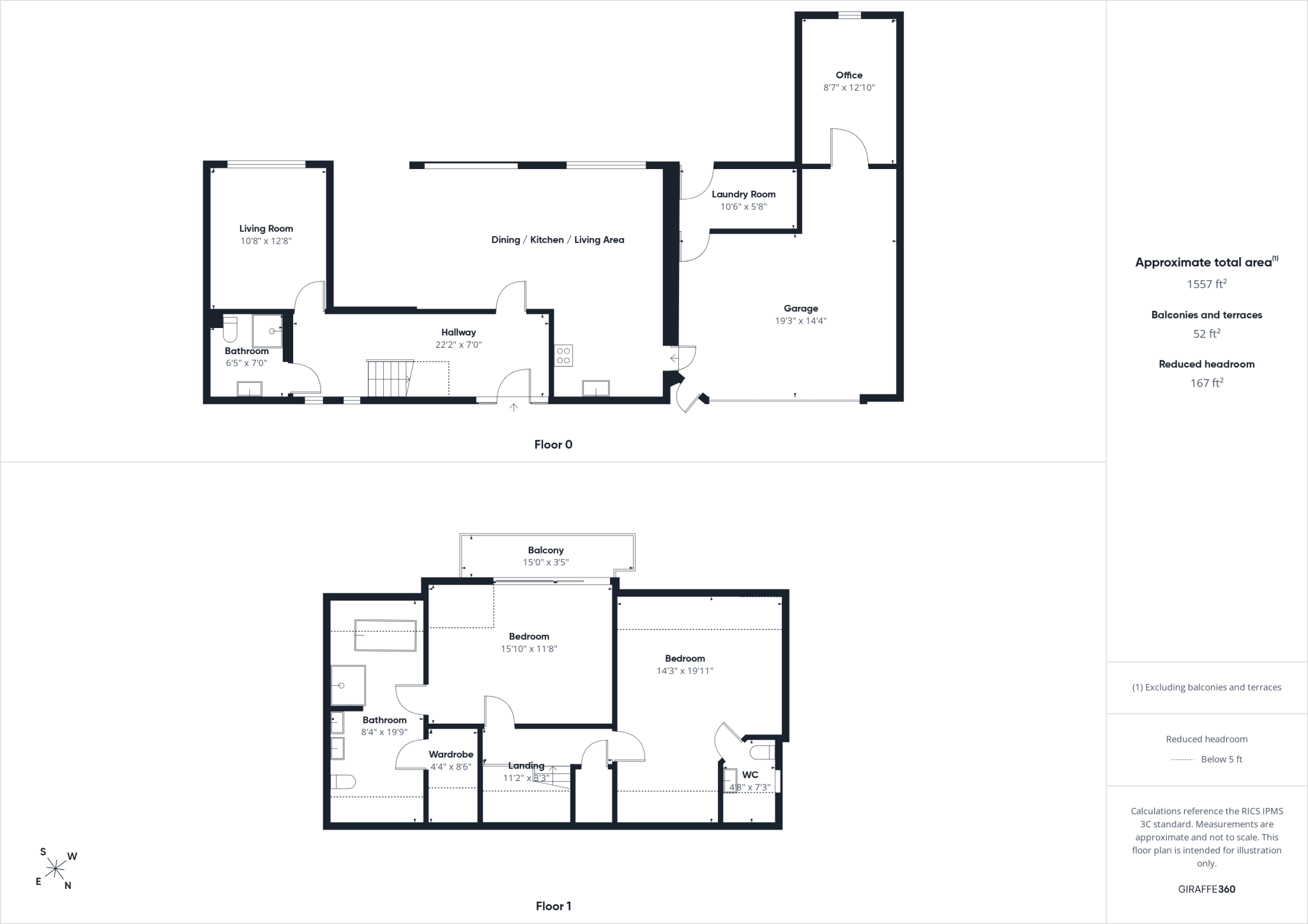 Rookery Gardens, Rushyford, Ferryhill, Durham, DL17 floorplan