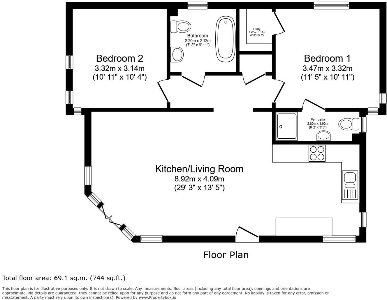 Back Lane, Cross in Hand, Heathfield, East Sussex, TN21 floorplan