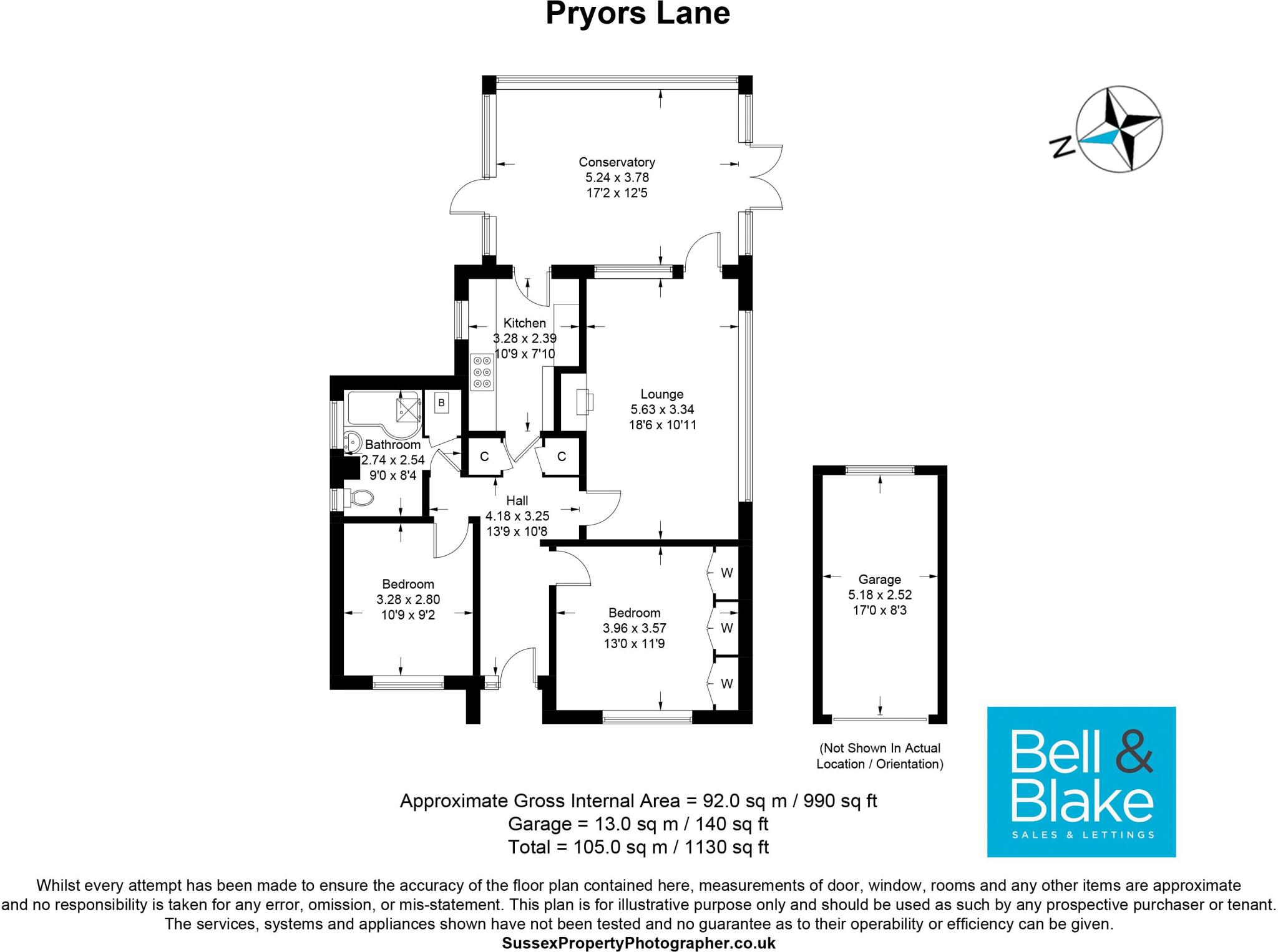 Pryors Lane, Aldwick floorplan