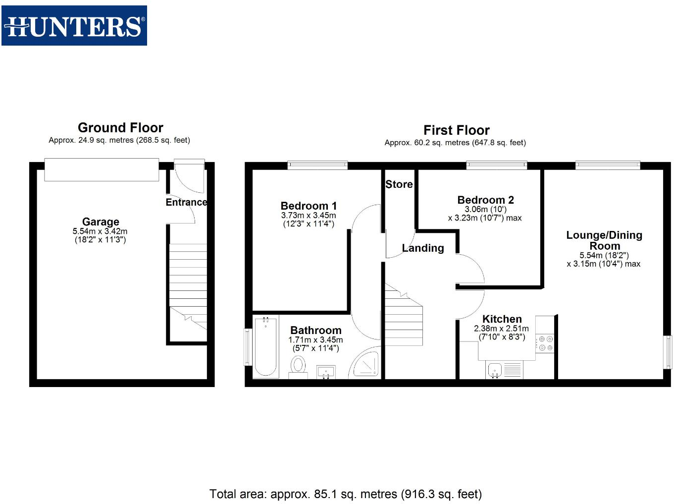 Fir Tree Court, Knottingley, Yorkshire floorplan