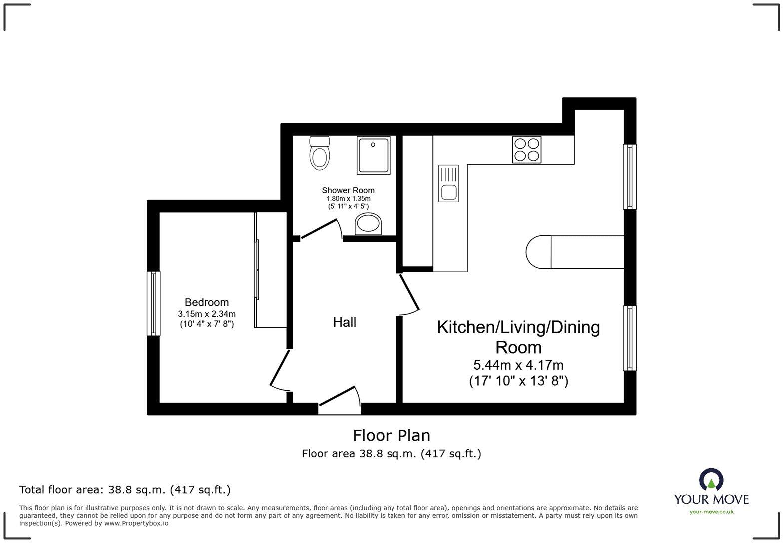 West Crescent Road, Gravesend, Kent, DA12 floorplan