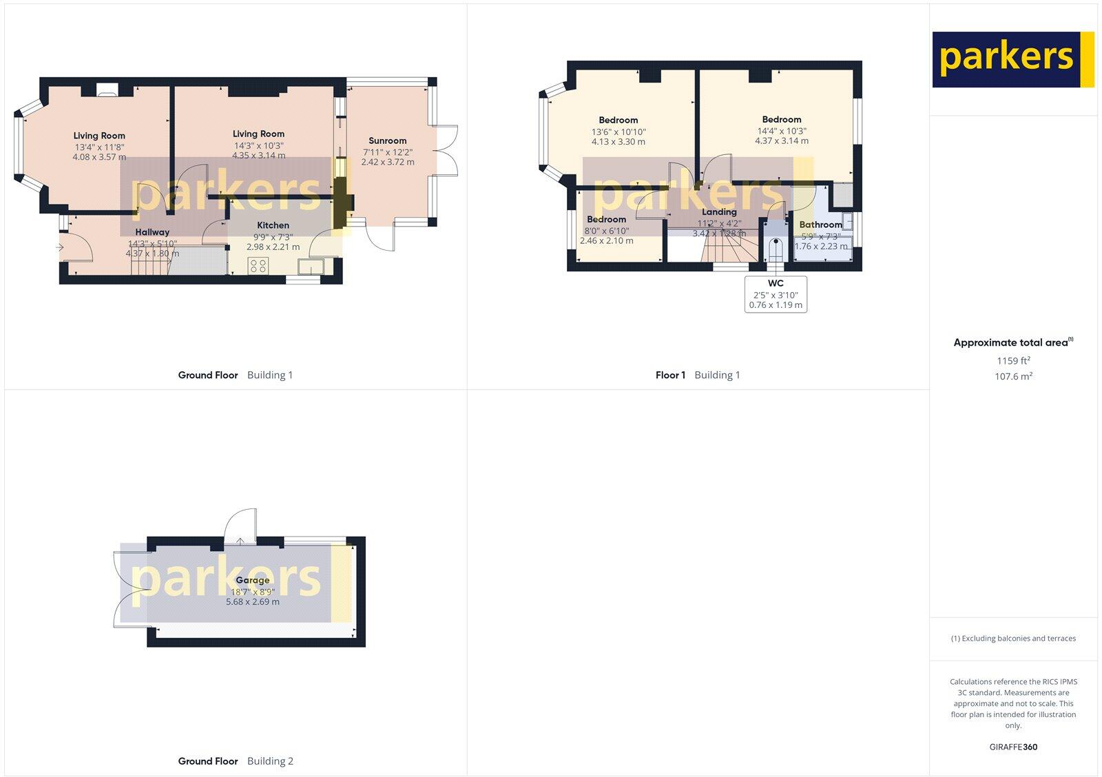 Delamere Road, Earley, Reading, Berkshire, RG6 floorplan