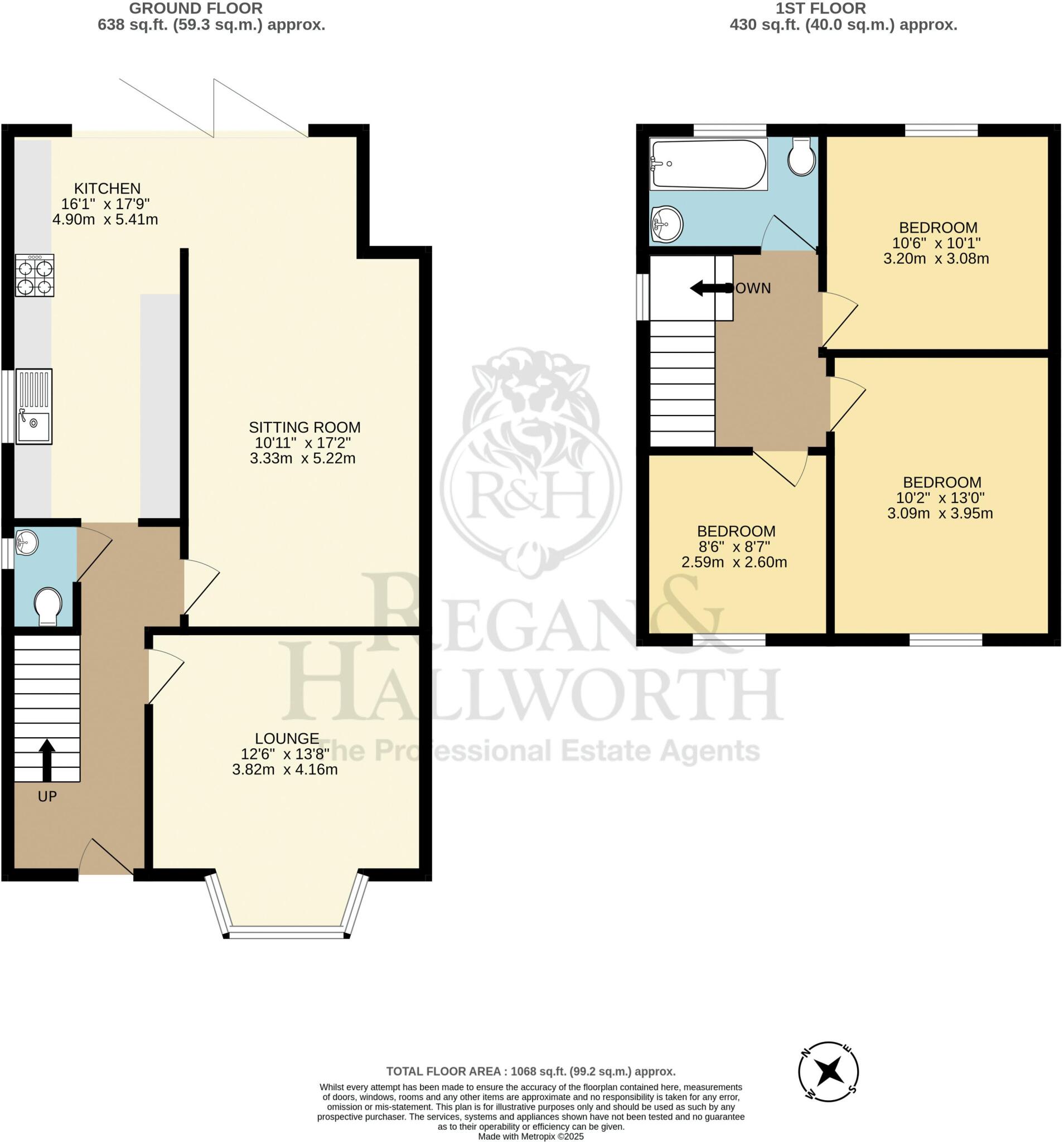 Whitley Crescent, Whitley WN1 2QS floorplan