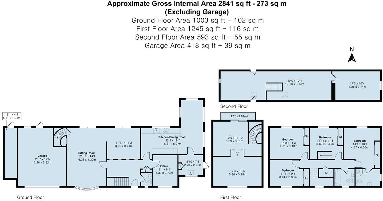 St. Marys Court, Gayton, NN7 floorplan