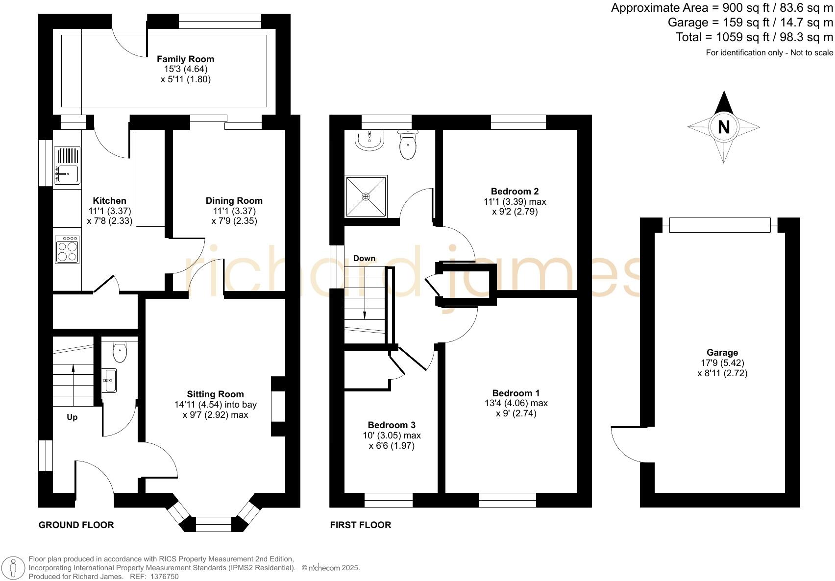 Castleton Road, Middleleaze, Swindon, SN5 floorplan