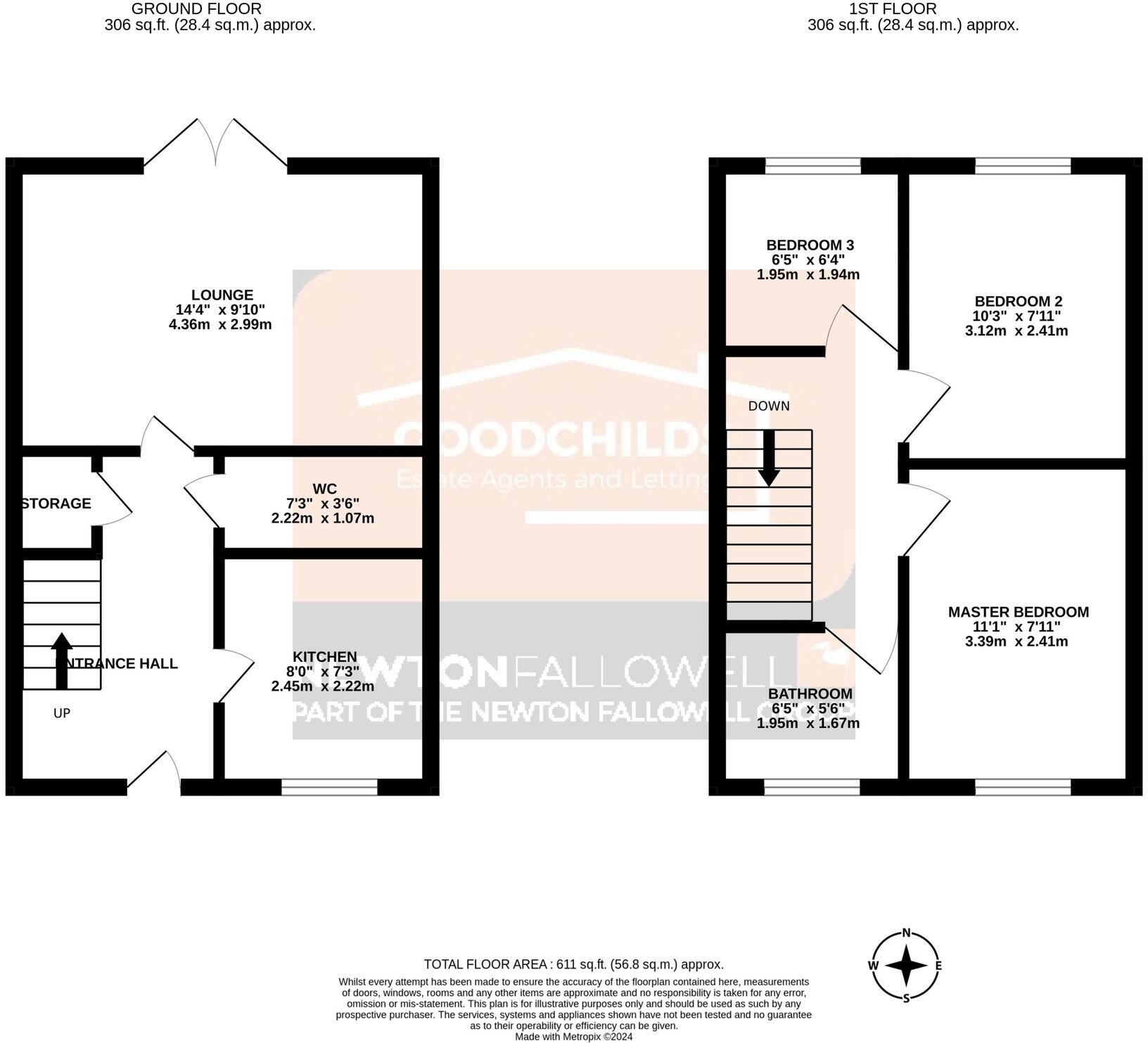 2, New Street, Burslem, Stoke-on-Trent floorplan