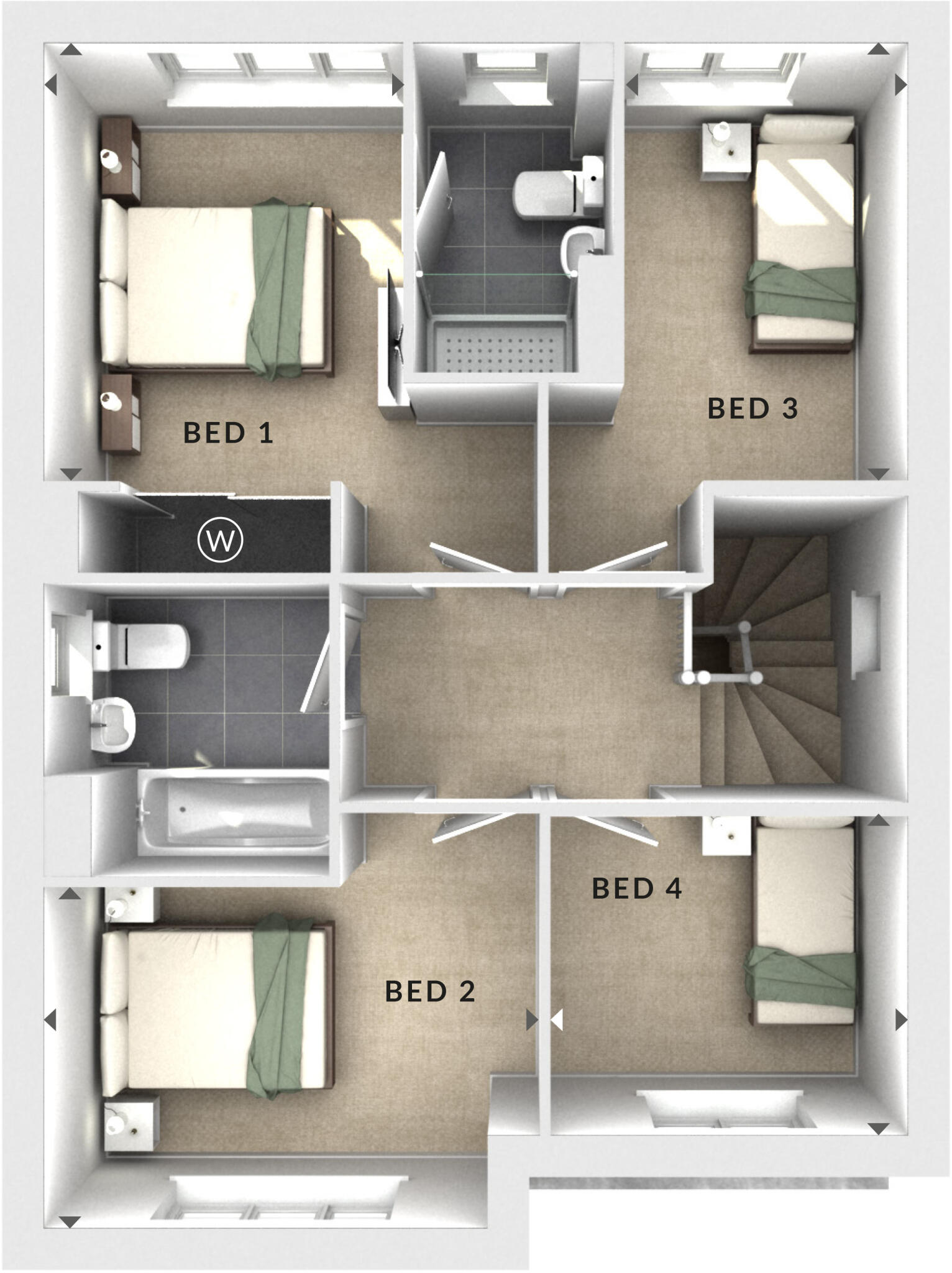 Redwood Avenue, Off Winchester Road, Basingstoke, Hampshire, RG23 7SZ floorplan