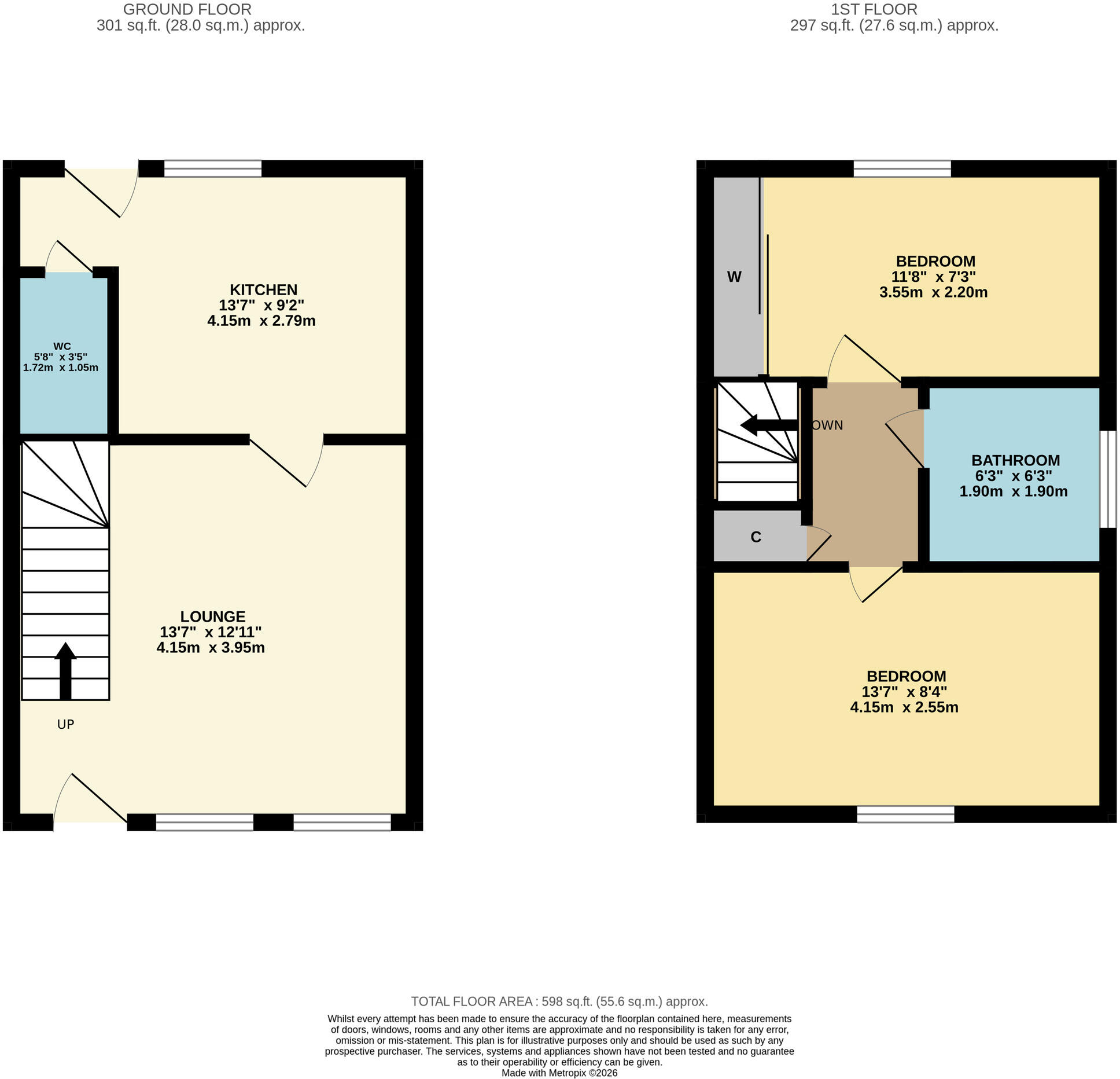 26 Stable Gardens, Galashiels, Scottish Borders floorplan