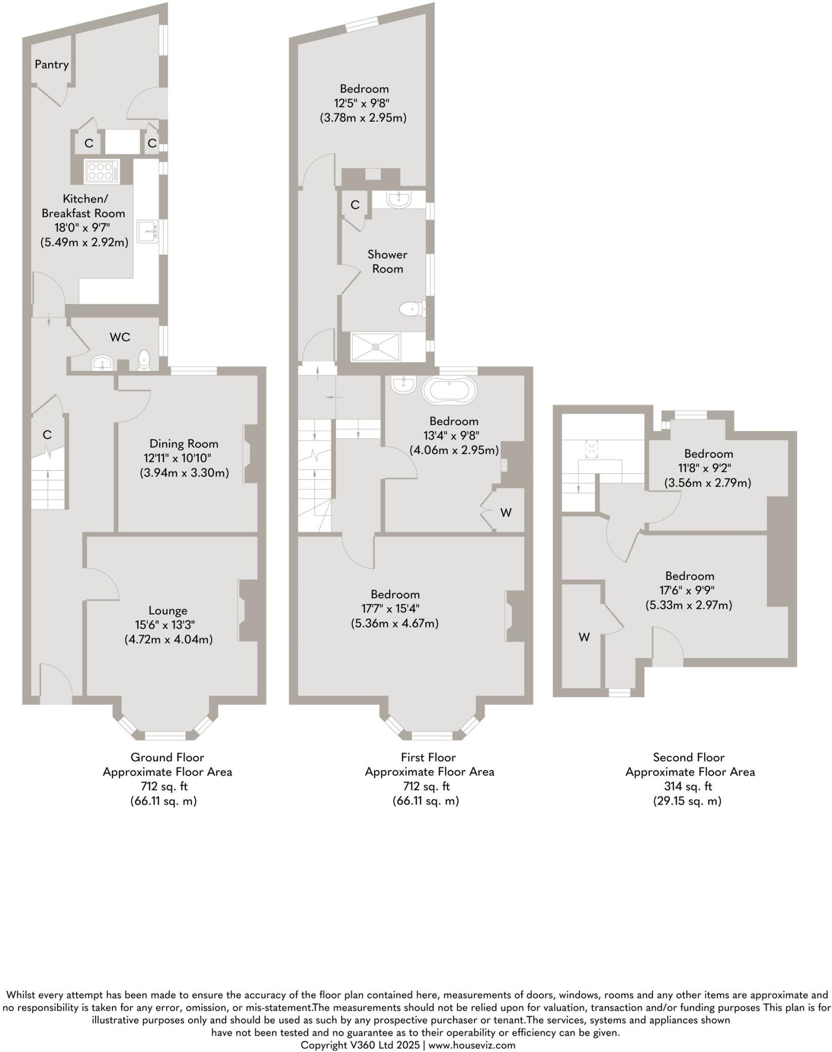 Over 1,730 sq. ft. of Elegant Victorian Living on Sought-After Goodwins Road floorplan
