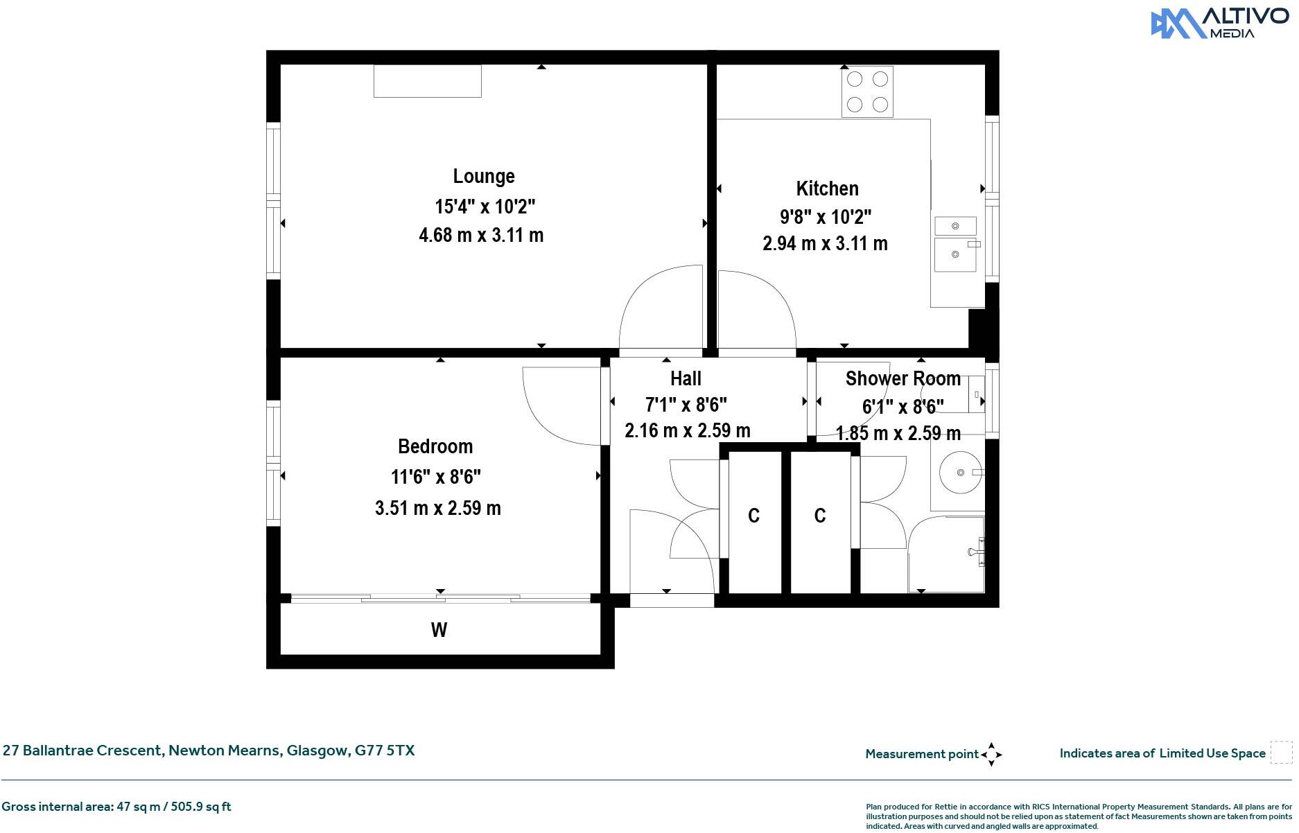 Ballantrae Crescent, Newton Mearns, Glasgow floorplan