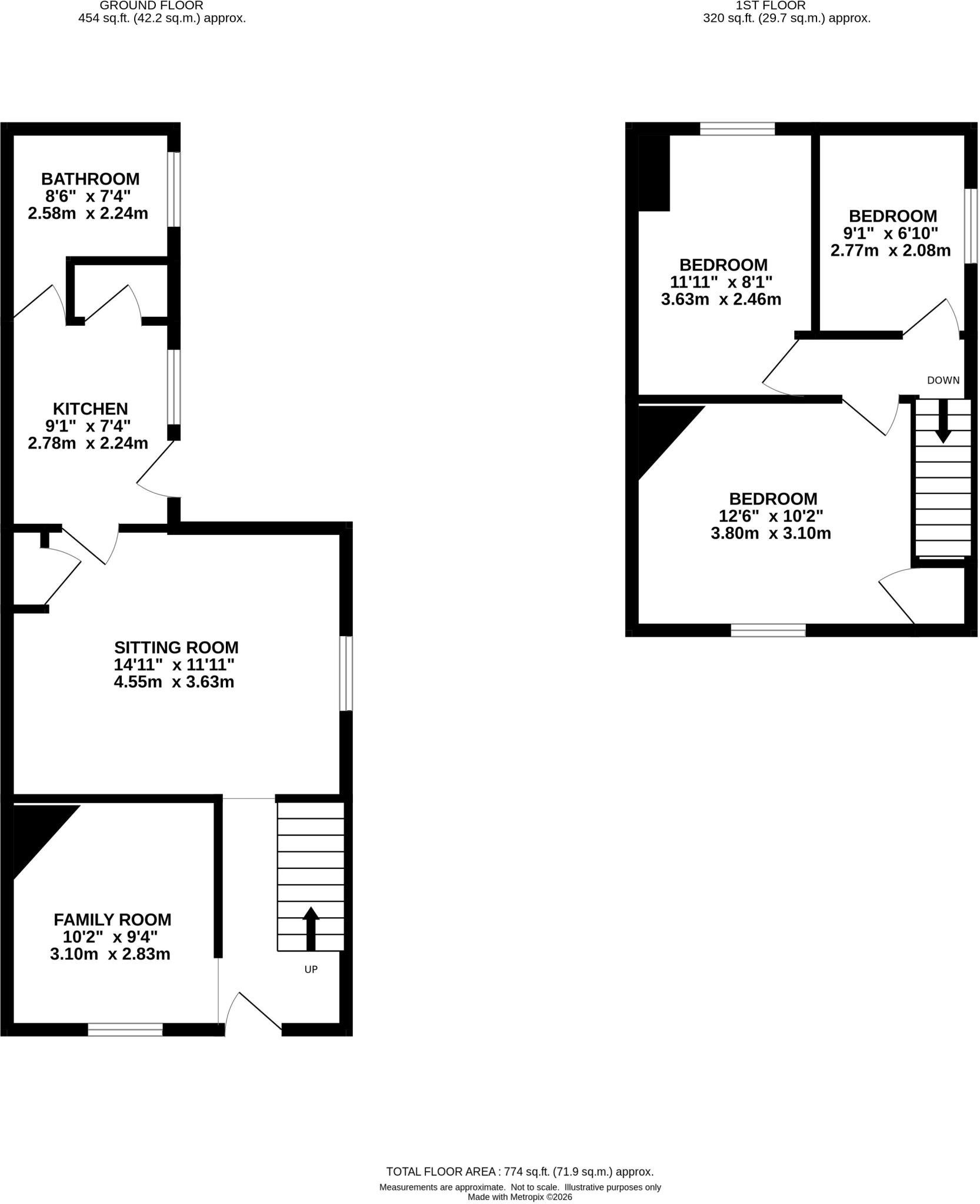 29 Hay Green Road North, Terrington St. Clement, King's Lynn, Norfolk PE34 4PY floorplan