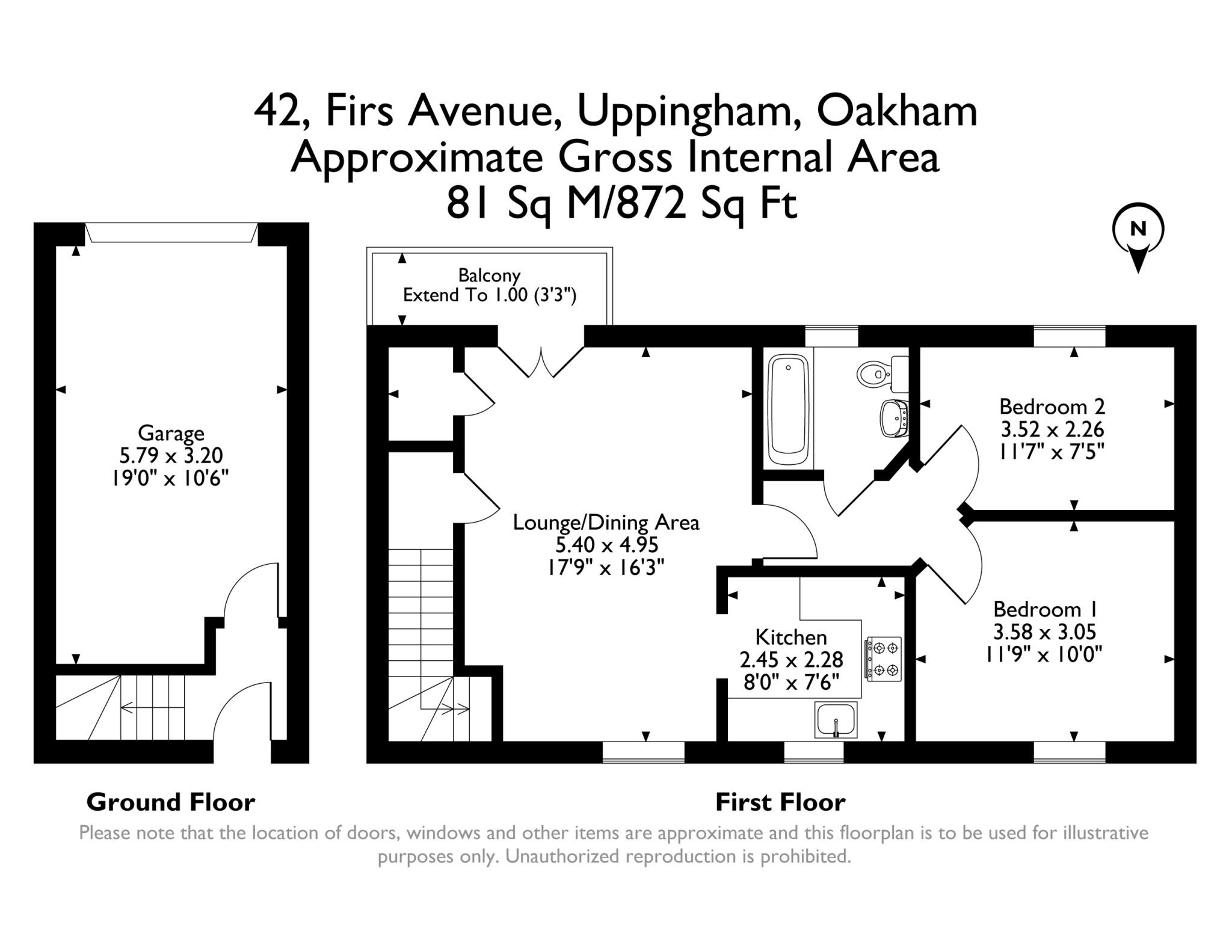 Firs Avenue, Uppingham, Oakham floorplan