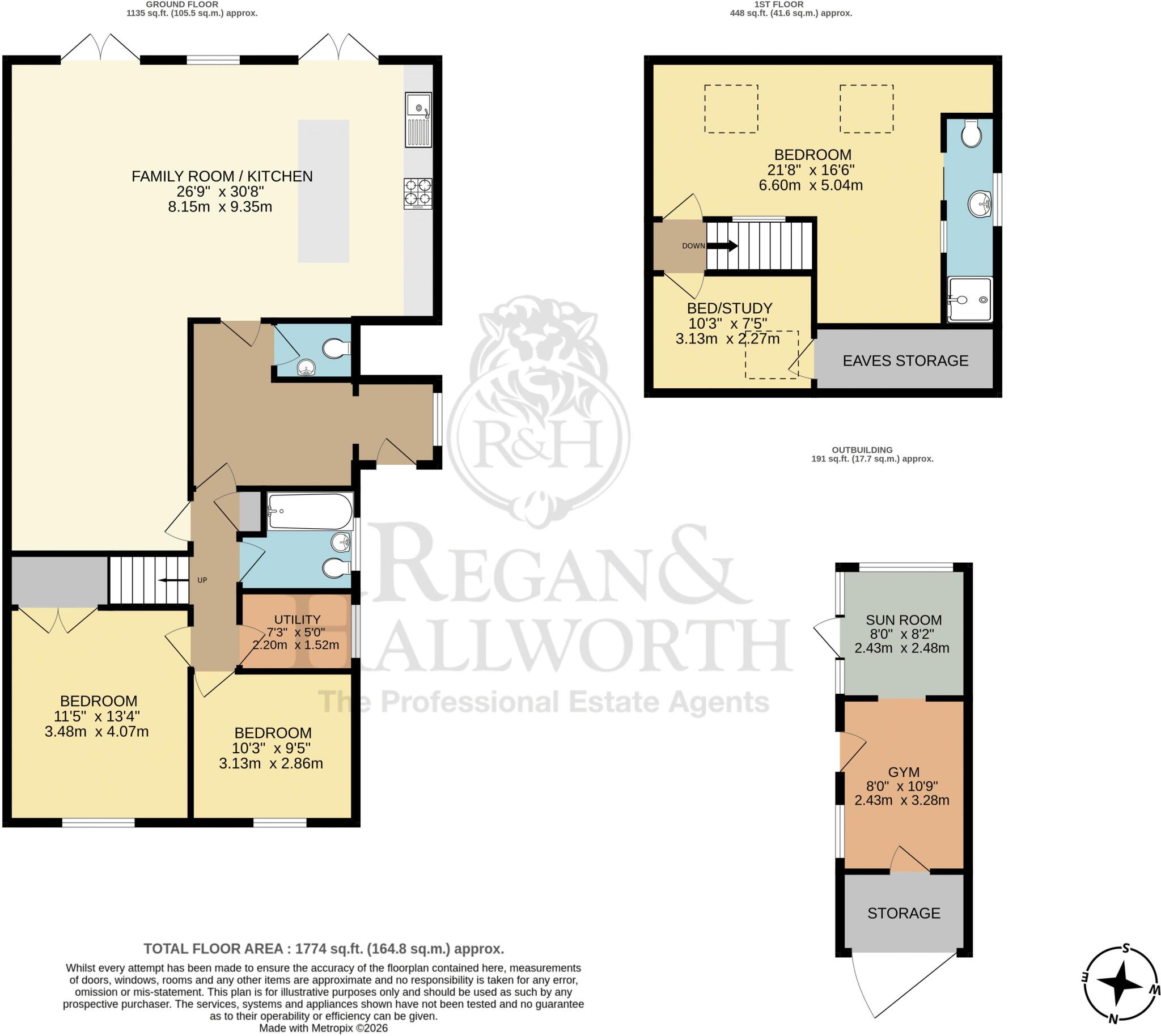 Eton Way, Orrell, WN5 8PN floorplan