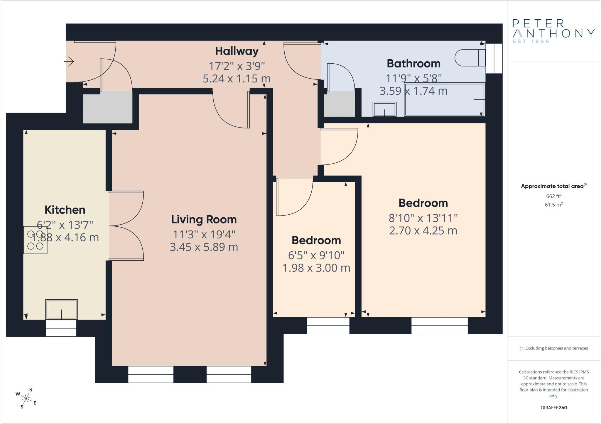 Half Edge Lane, Eccles, Manchester, Greater Manchester, M30 floorplan