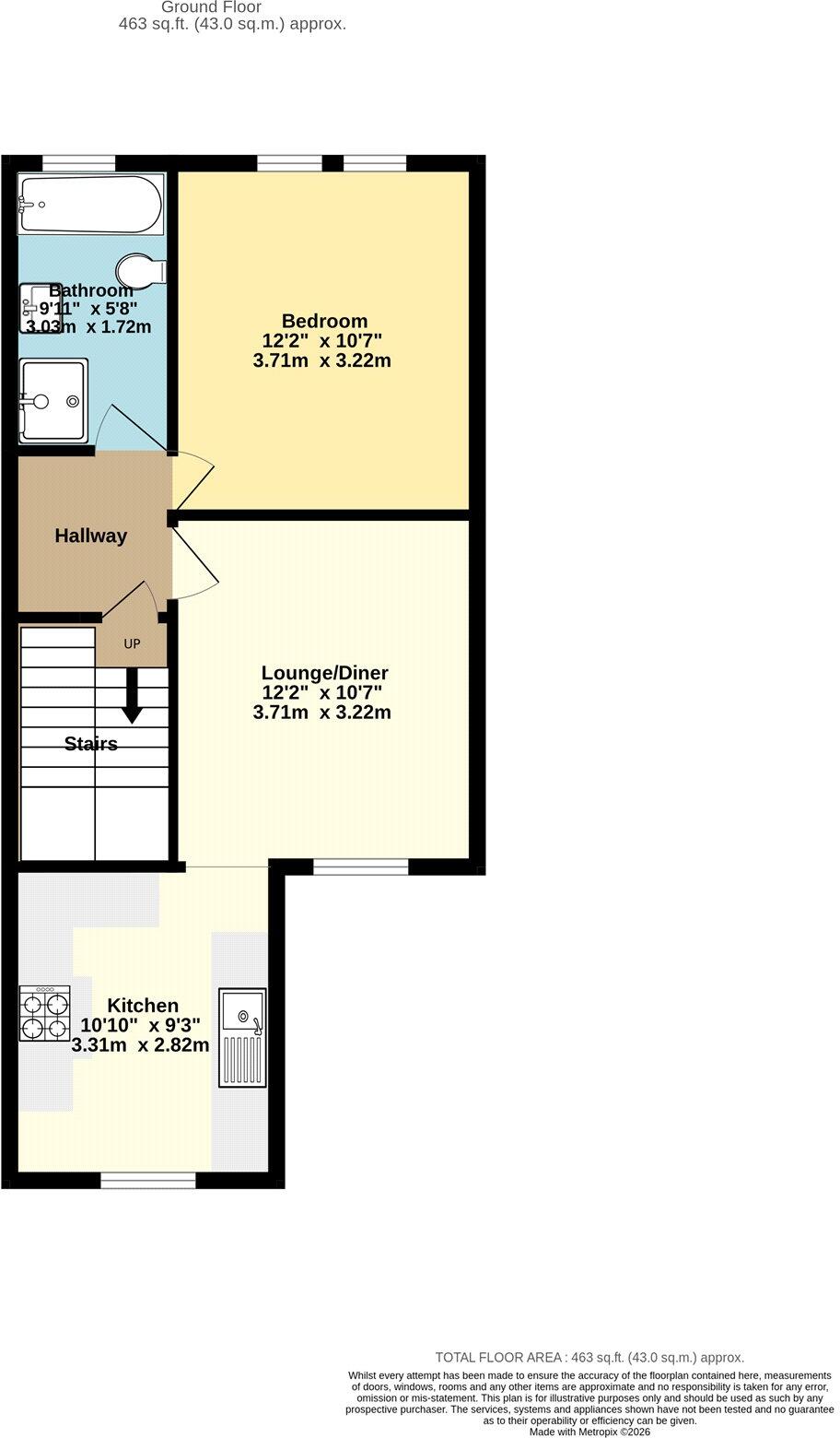 Gloucester Road, Bishopston, Bristol, BS7 floorplan