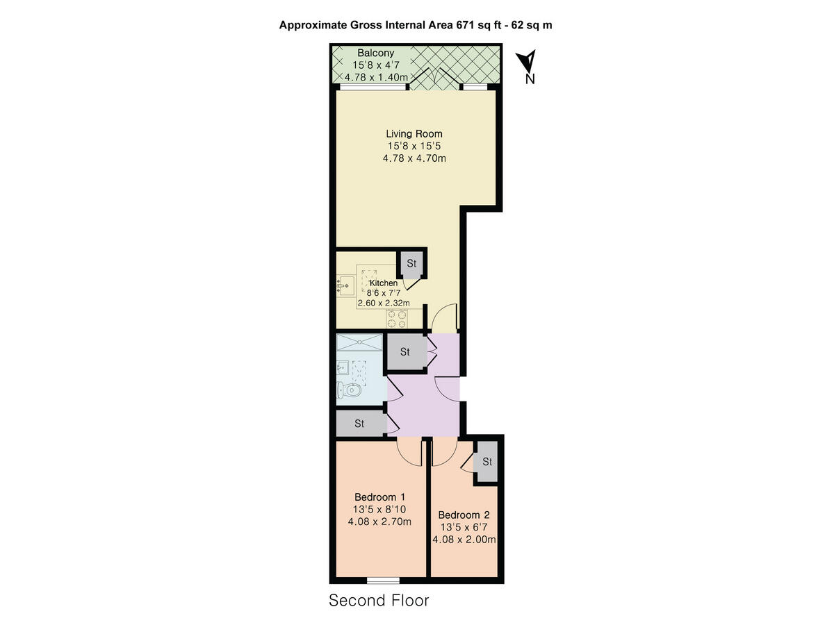 London Lane, Bromley, BR1 floorplan