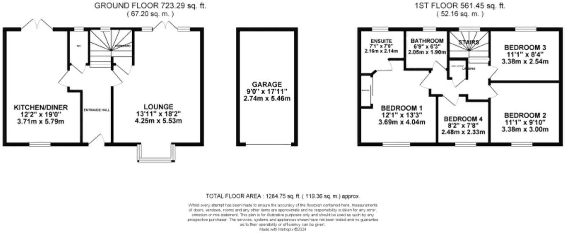 Wheelwright Drive, Eccleshall, ST21 floorplan
