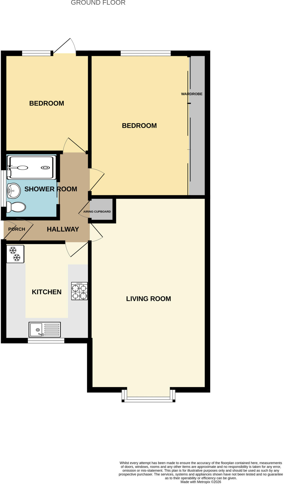 Teigngrace, Bishopsteignton Location, Shoeburyness, Essex, SS3 floorplan