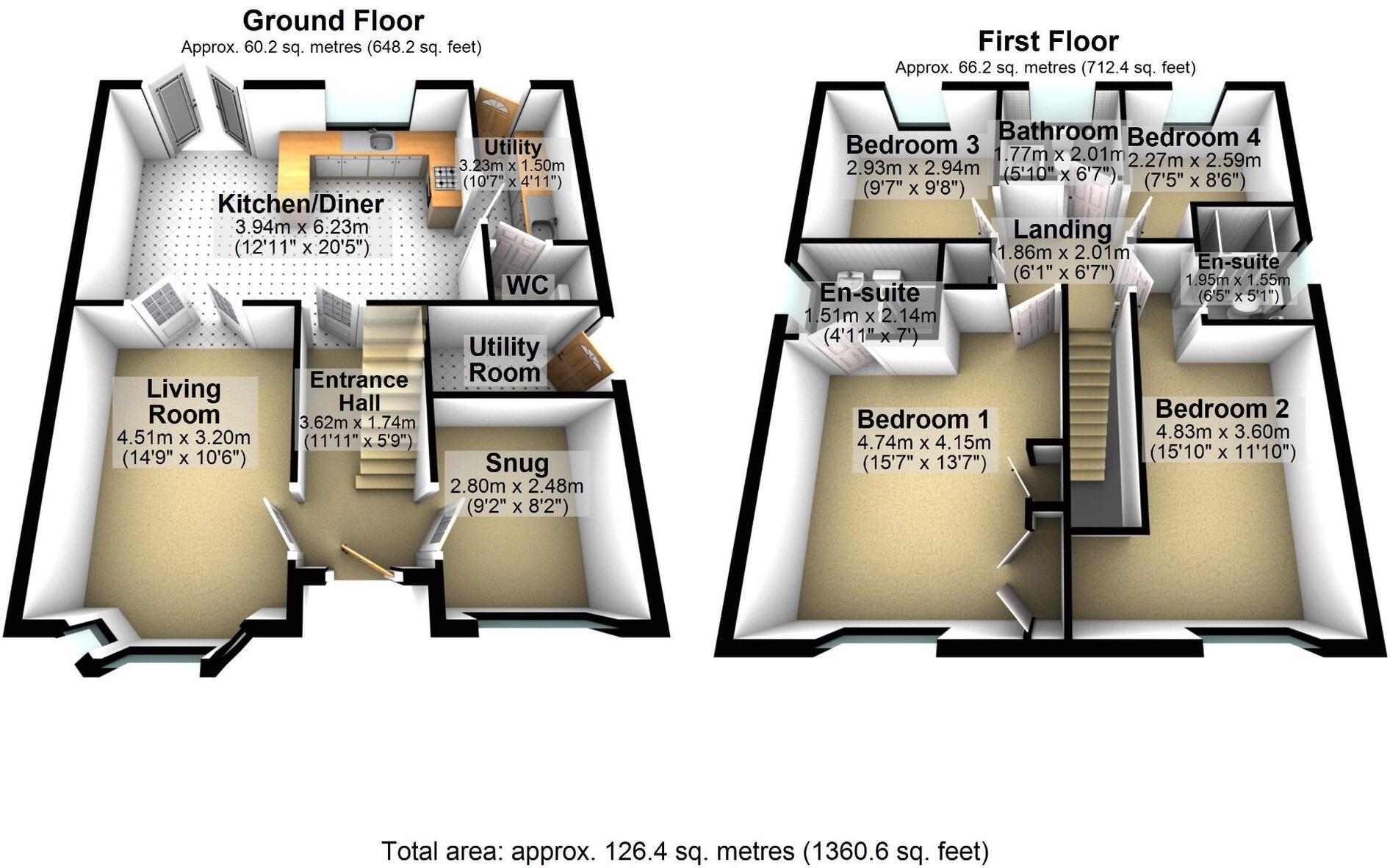 Canon Ward Way, Haslington, CW1 floorplan