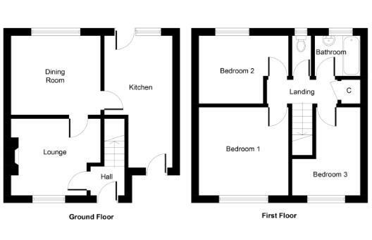 Langridge Crescent, Middlesbrough, TS3 7LL floorplan