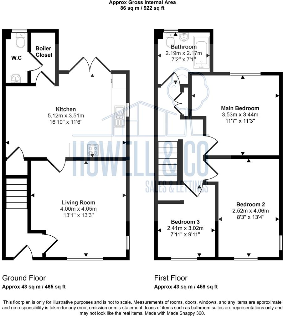 Cotswold Road, Warrington floorplan