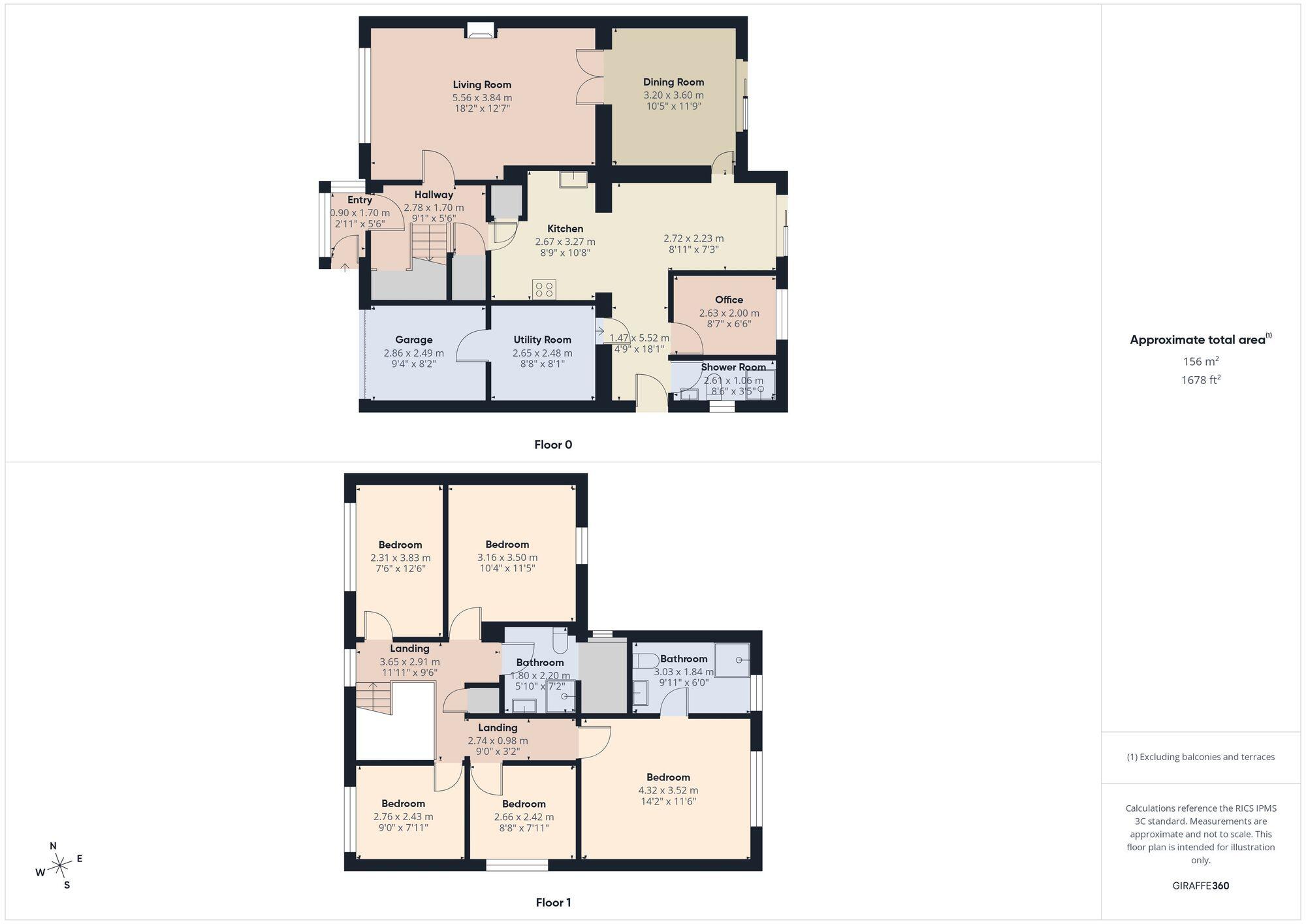 Elm Road, Drakes Broughton, WR10 floorplan