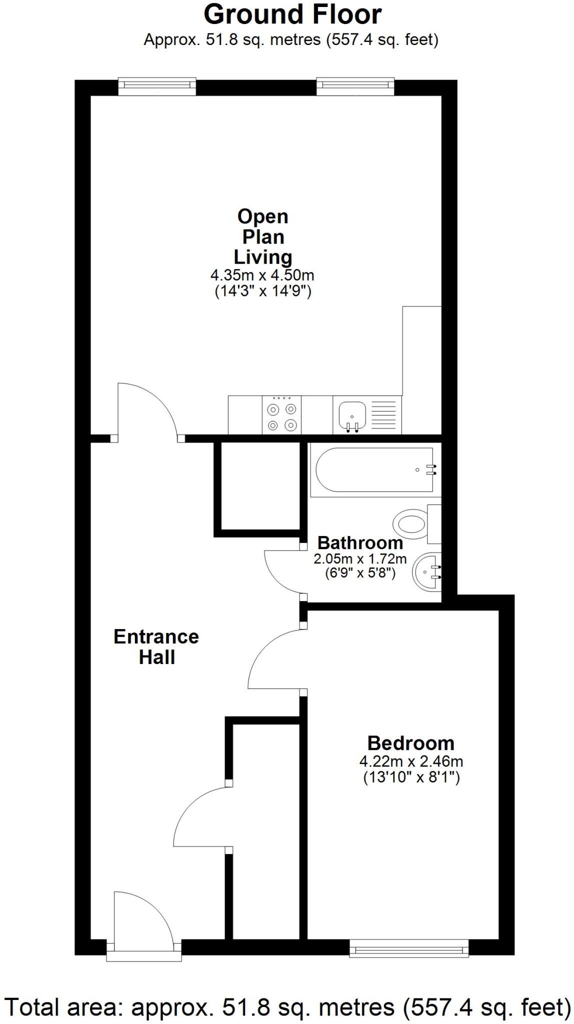 The Hide, Netherfield, Milton Keynes floorplan