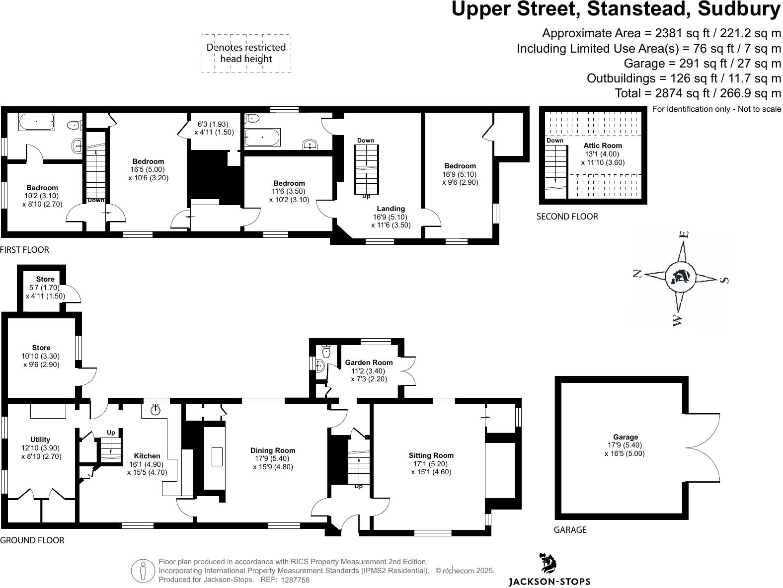 Upper Street, Stanstead, Sudbury, Suffolk, CO10 floorplan