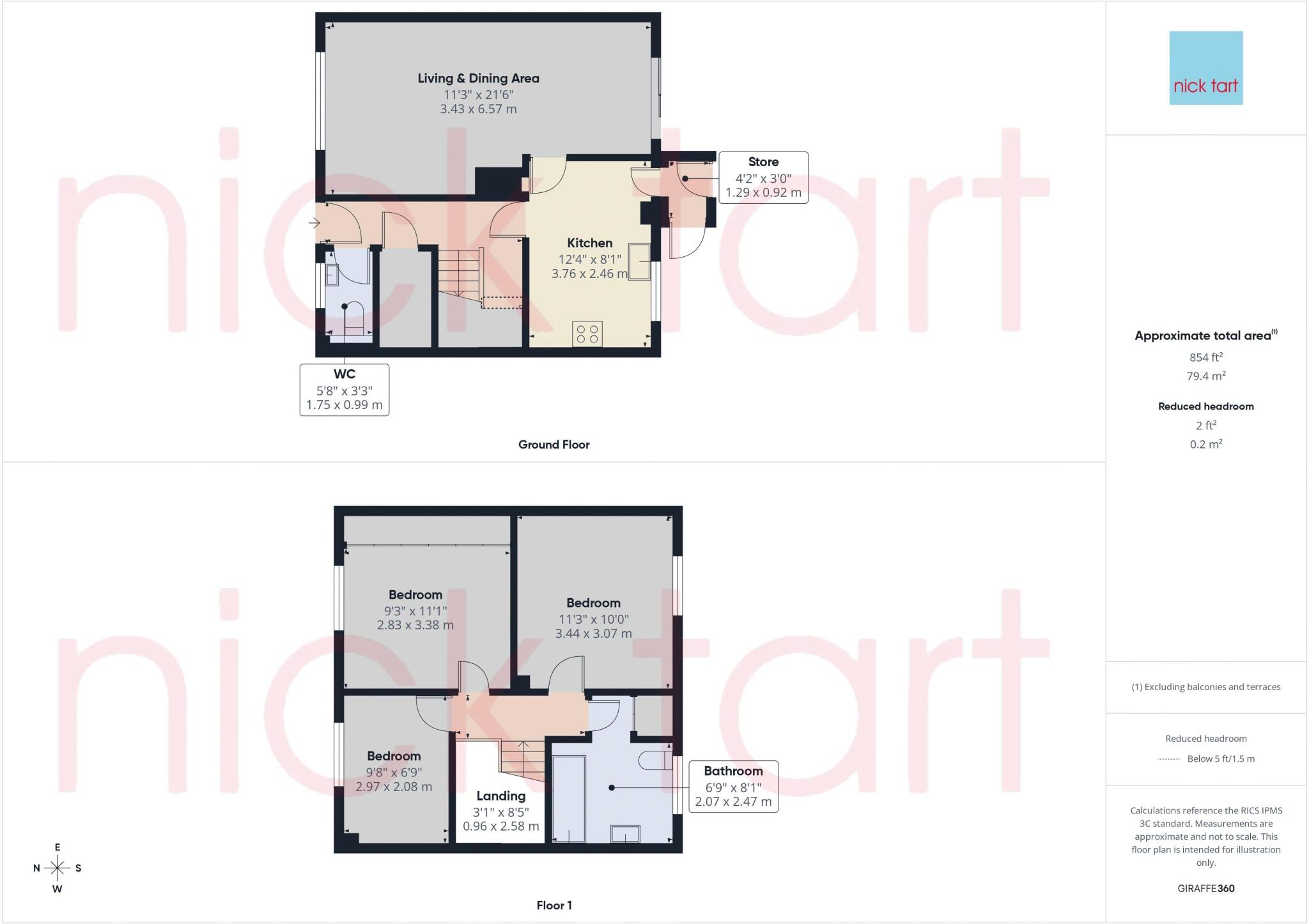Strathfield Walk, Merry Hill, Wolverhampton, WV4  floorplan