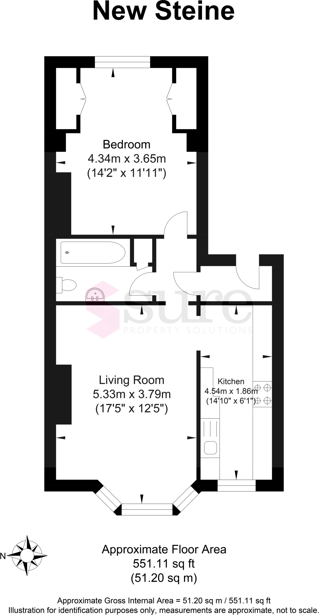 New Steine, Brighton floorplan