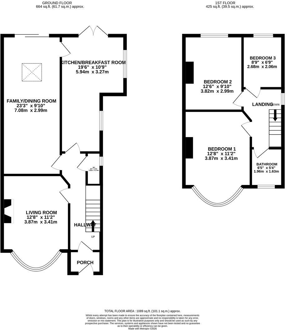 Station Road, Portchester floorplan