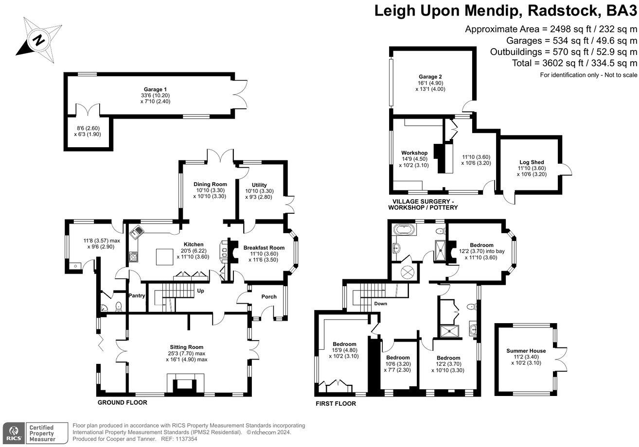  Leigh on Mendip, BA3 floorplan