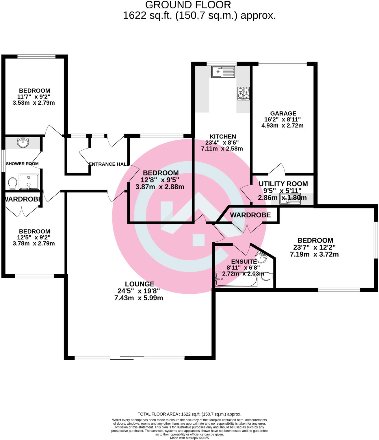 Farriers Close, Woodley, RG5 3DD floorplan