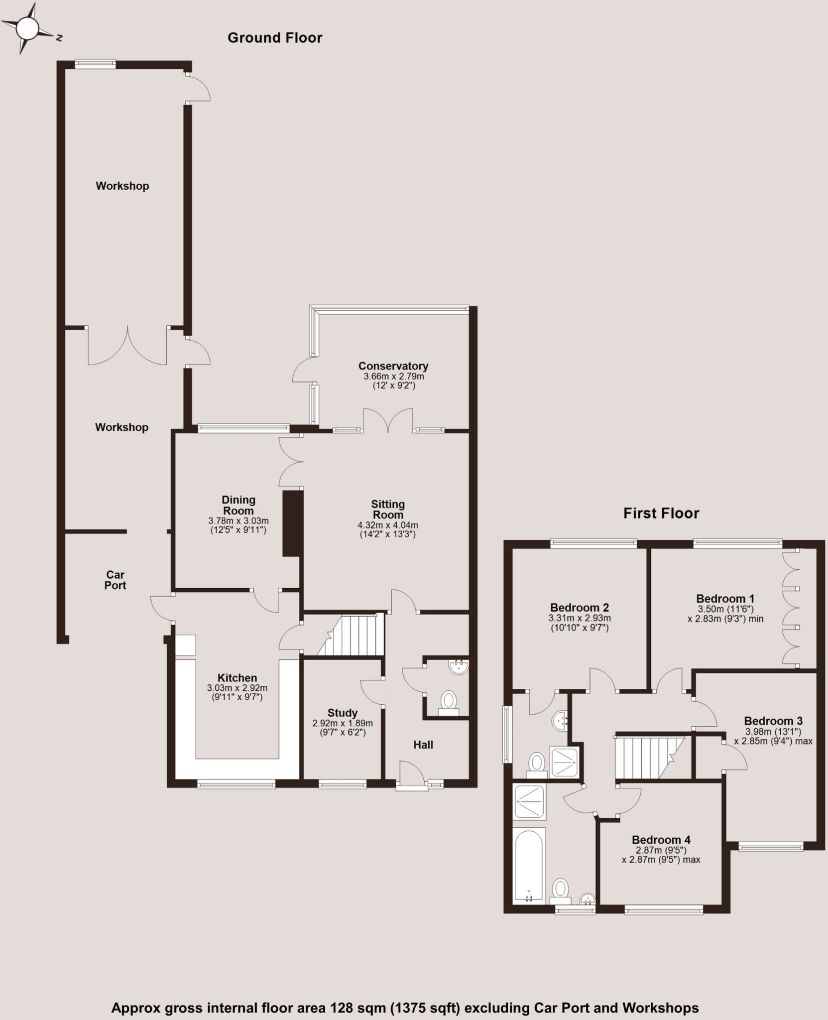 Heath Row, Bishop's Stortford, CM23 floorplan