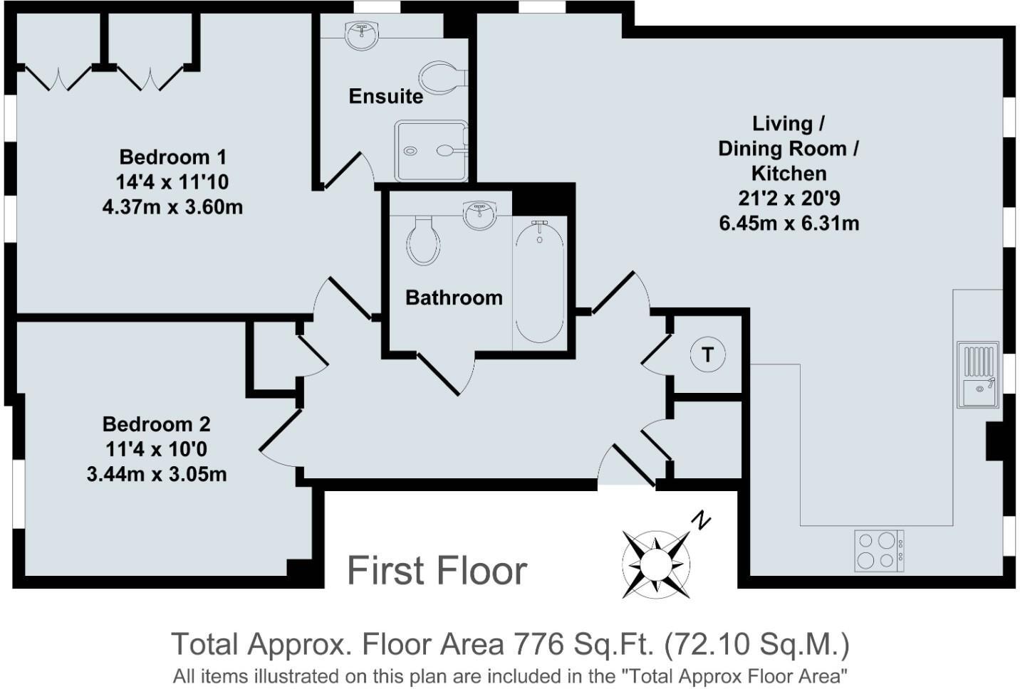 Bowood Court, Kidlington floorplan