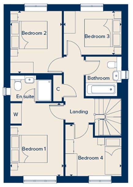 Meadow Views, Hailsham floorplan