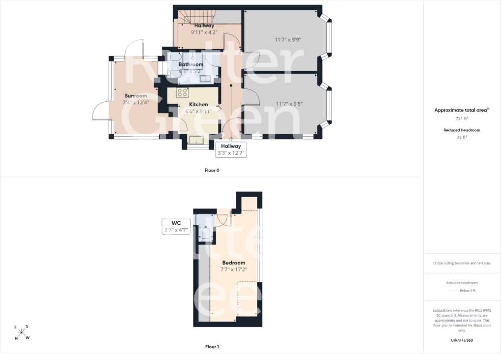 Great Acre, Whelley, Wigan WN1 3NR floorplan
