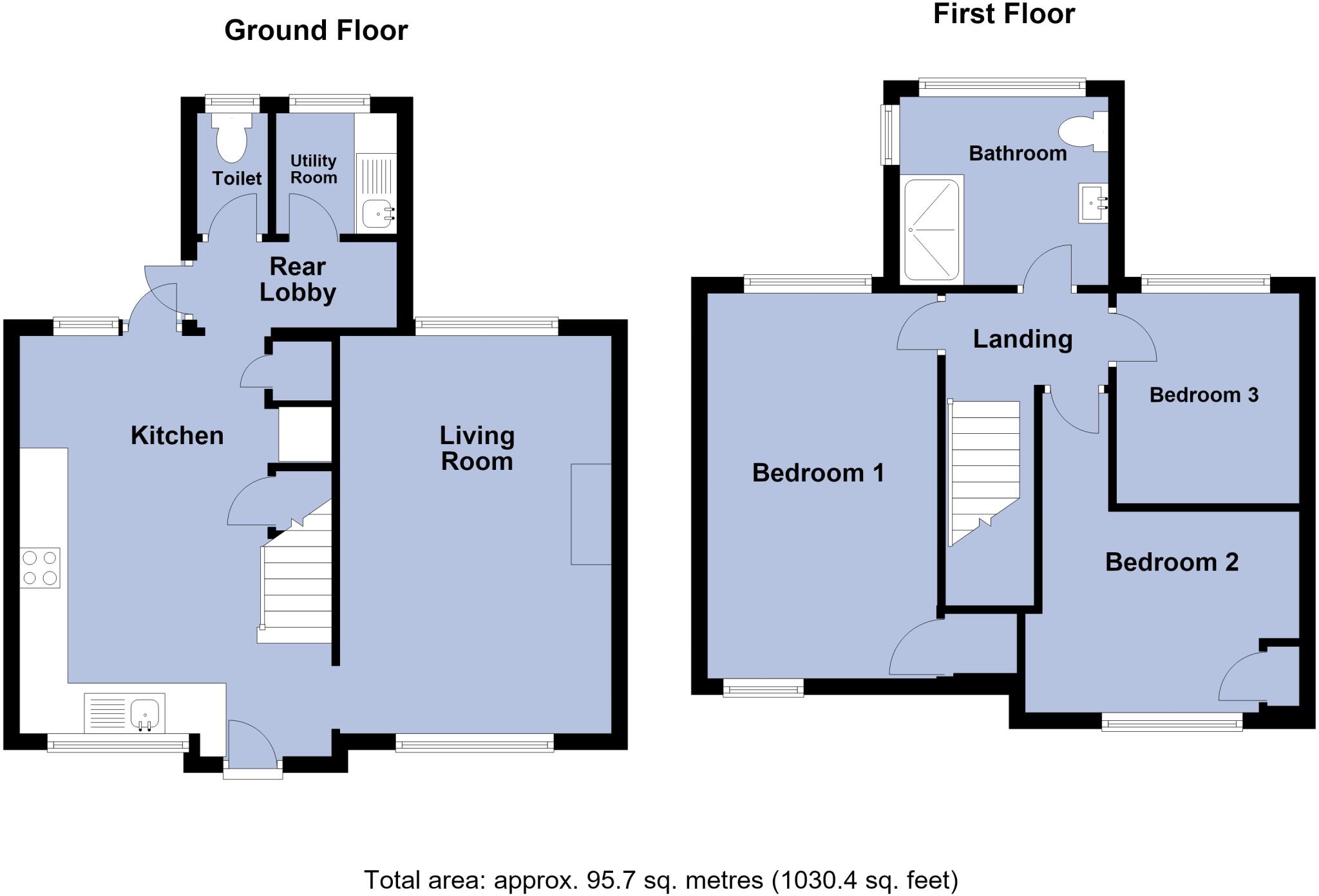 Burnsfield Estate, Chatteris, PE16 6ET floorplan