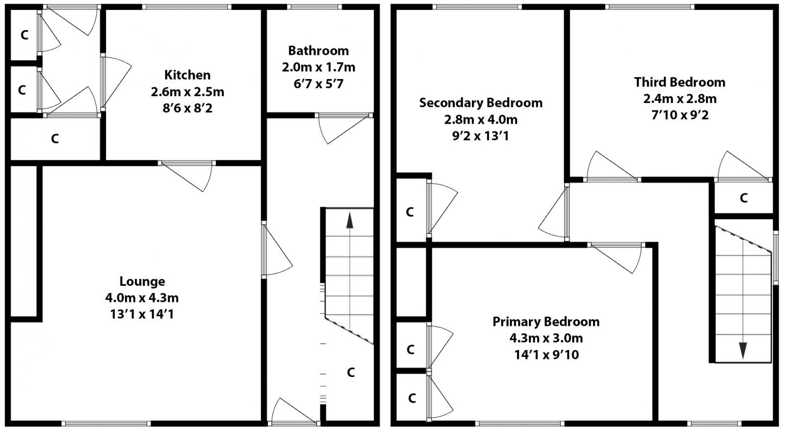 Dimsdale Crescent, Wishaw, ML2 floorplan