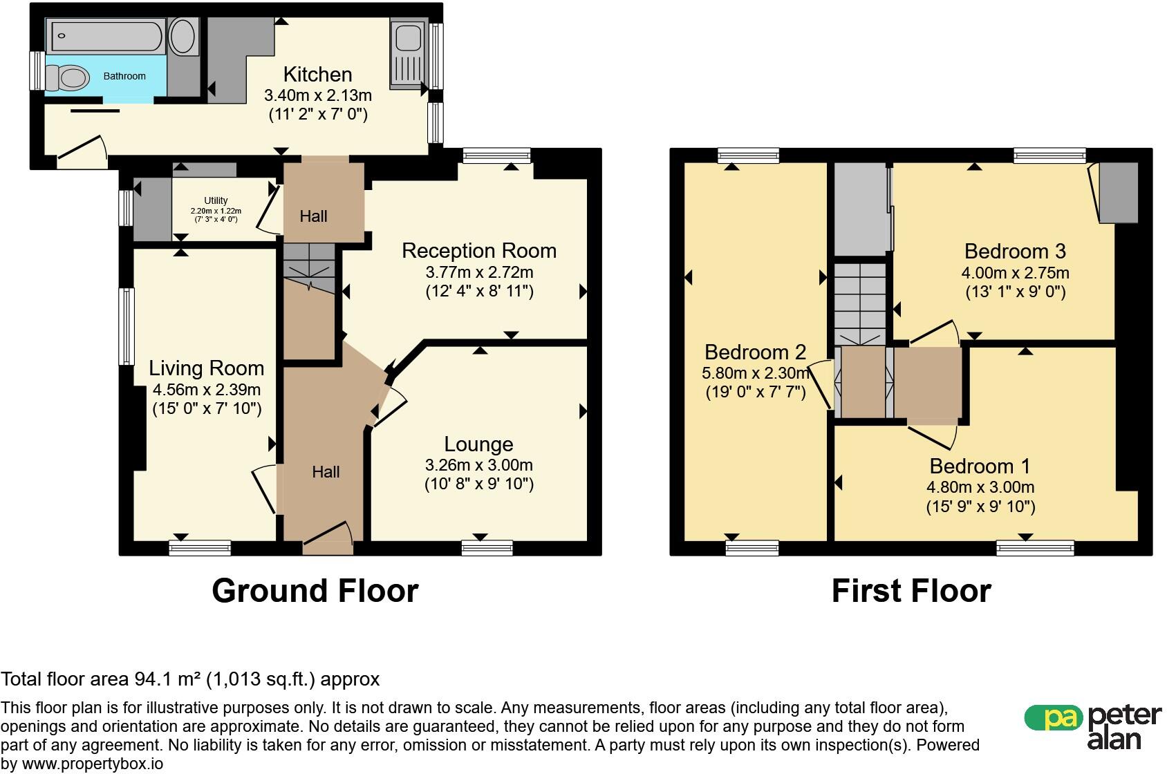 Llywelyn Street, Ogmore Vale, Bridgend floorplan