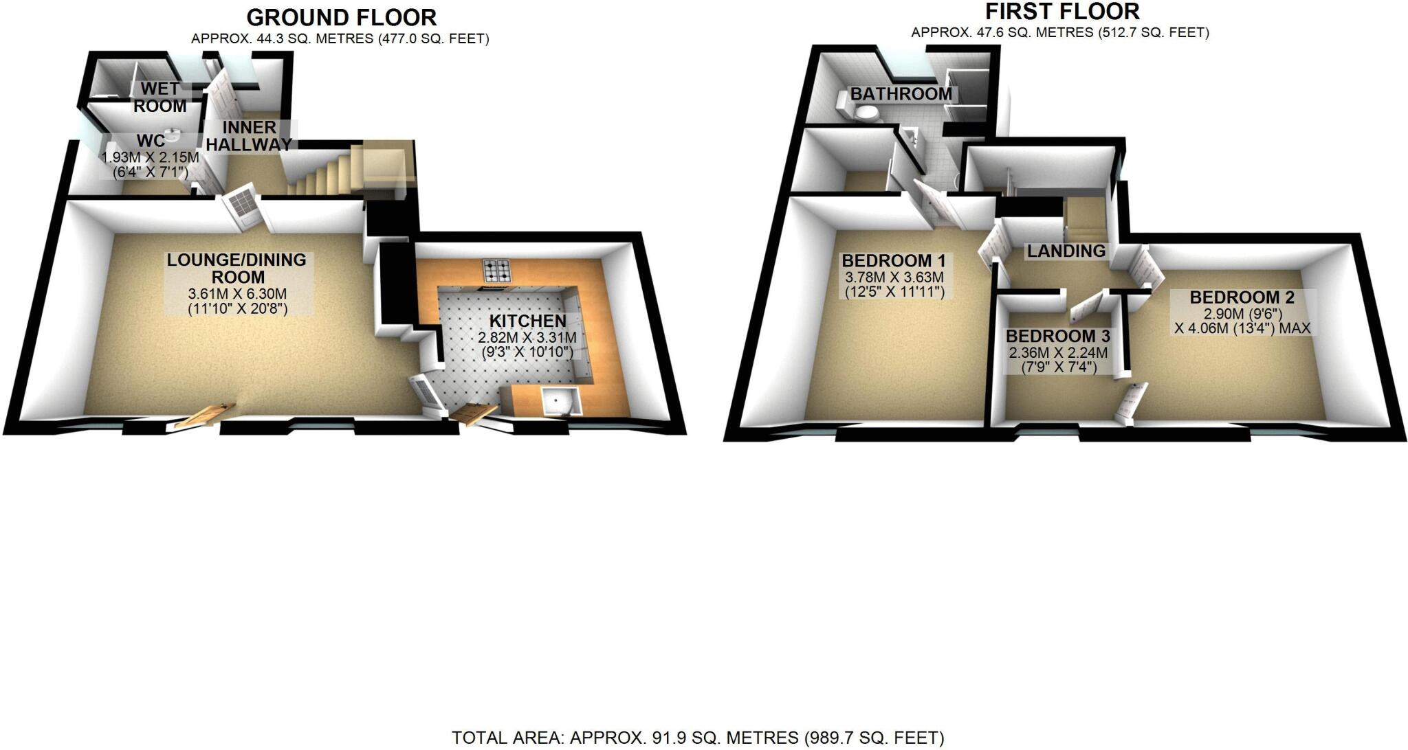 Llanwenarth, Abergavenny floorplan