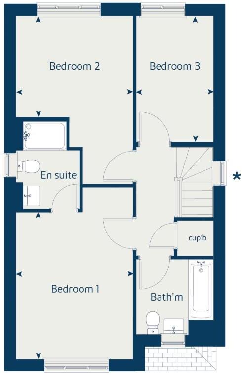 NN17 Marjoram Place, Weldon Manor floorplan
