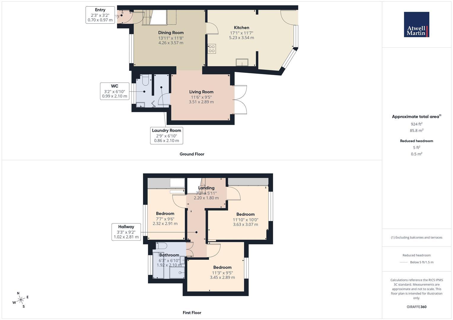 Westminster Gardens, Chippenham floorplan