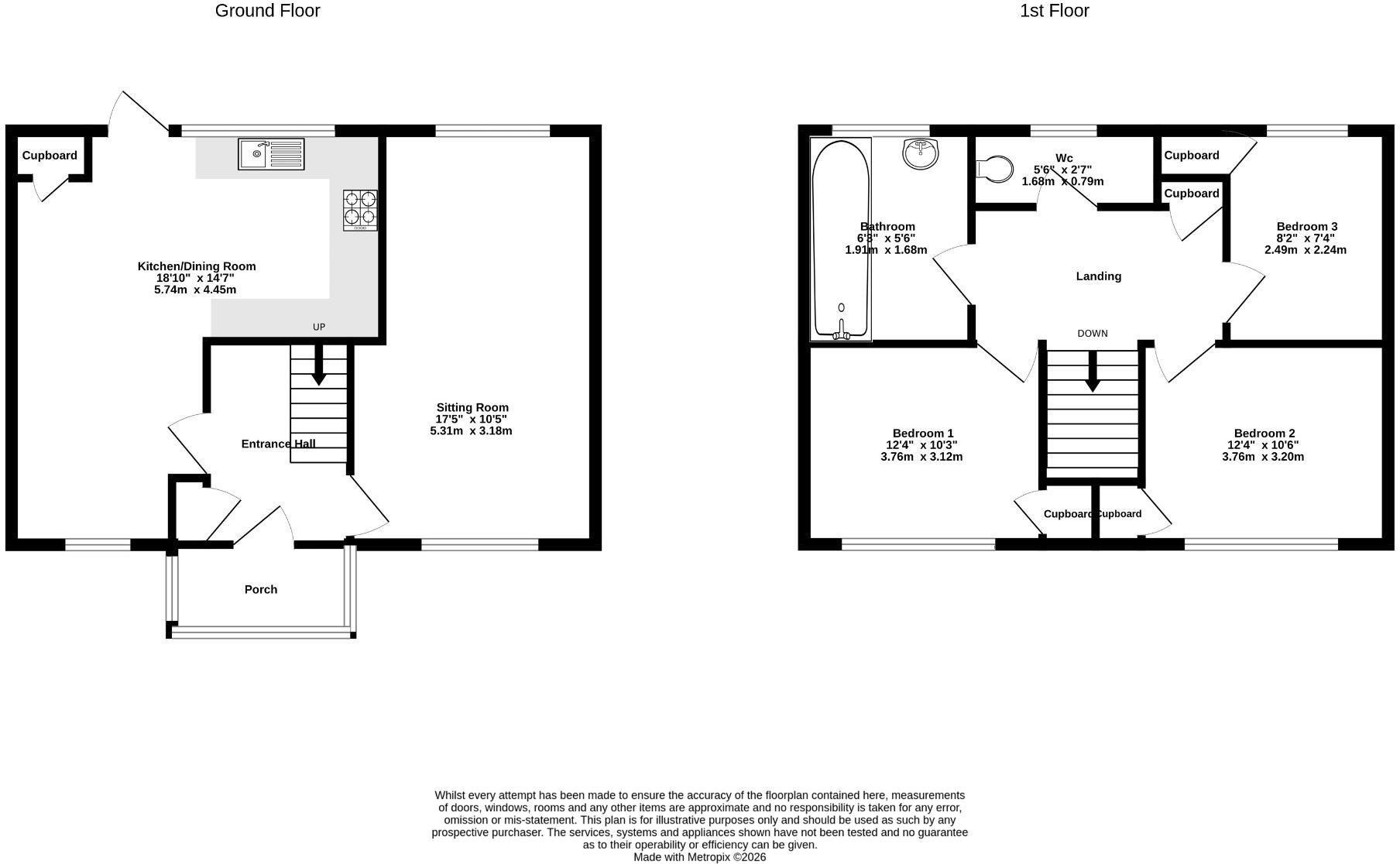 Southampton, Hampshire floorplan